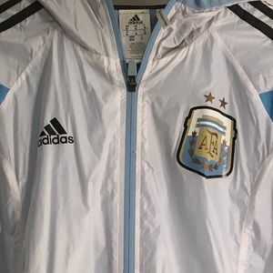 Adidas wind breaker AFA jacket